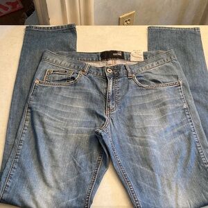 Moschino Blue Denim with Black Label